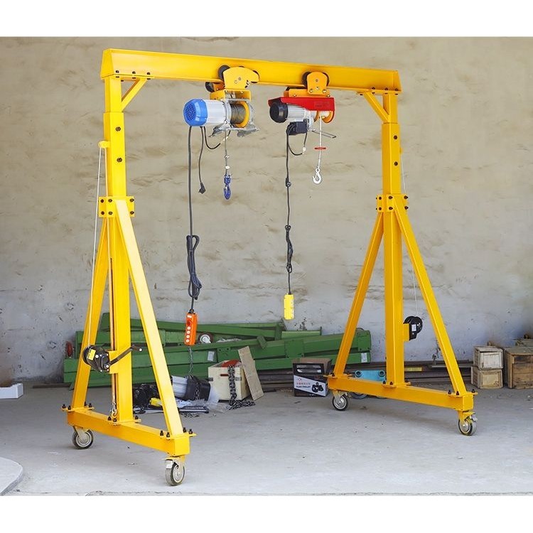 Small Mobile Gantry I-beam Crane Gantry Crane Lift Ton Mini Gantry 