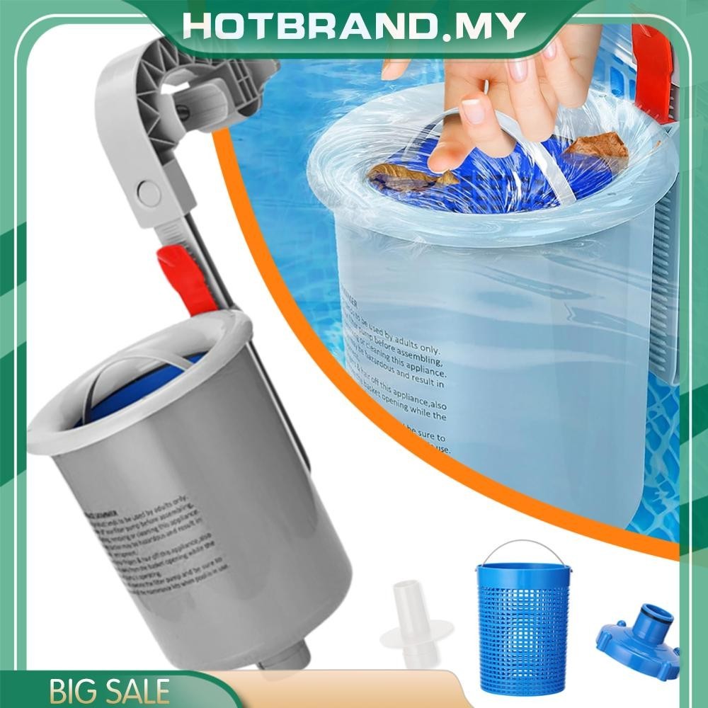 [Hotbrand.my] Above Ground Auto Pool Skimmer Wall Mounted Skimmer for ...