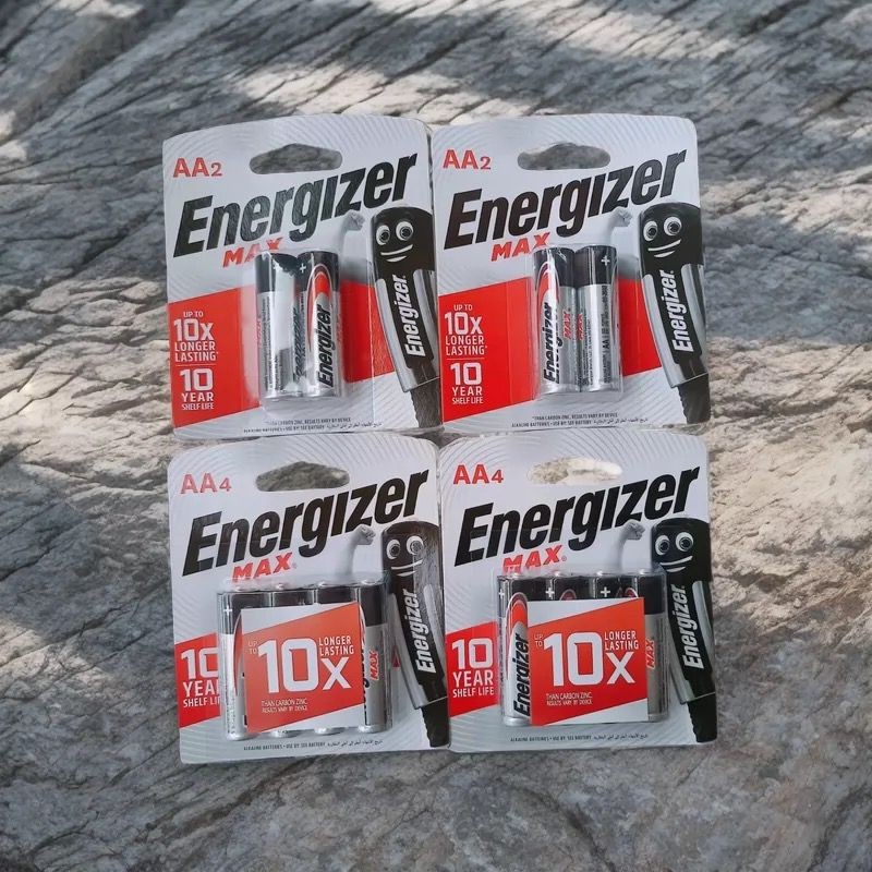 Energizer AA Batteries, Max 1.5V AAA Battery Alkaline | Shopee Malaysia