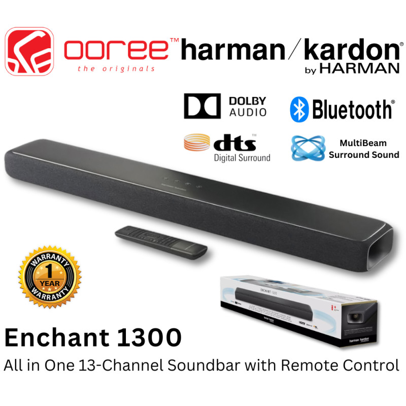HARMAN KARDON ENCHANT 1300 ALL IN ONE 13CHANNEL SOUNDBAR WITH