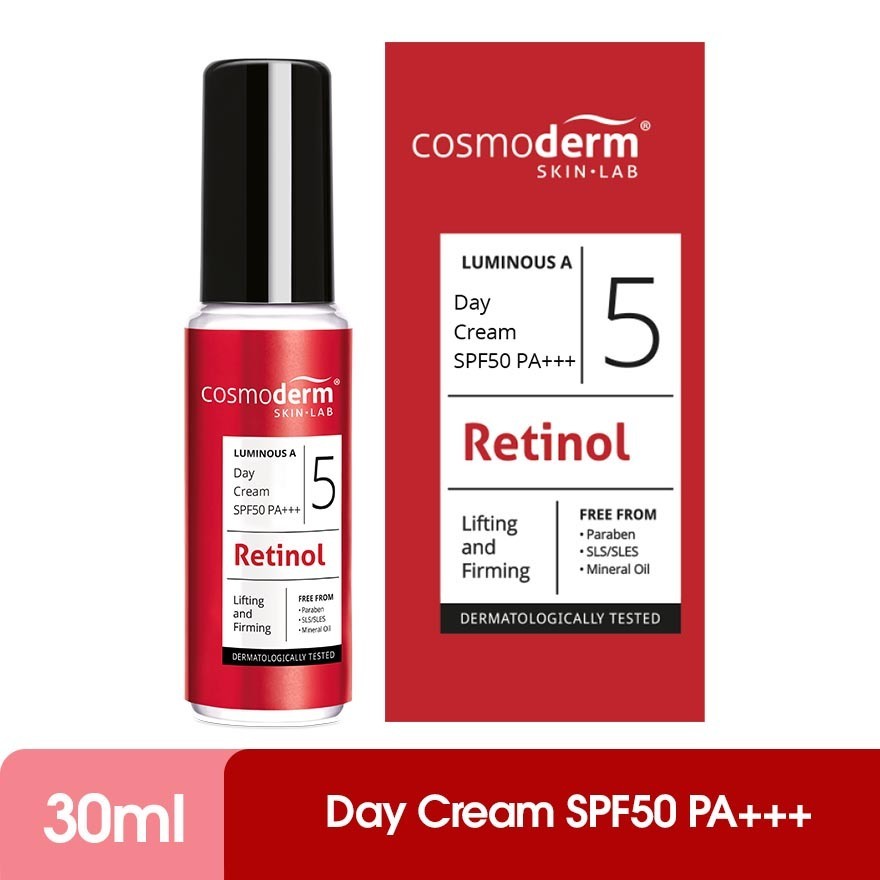 Cosmoderm Luminous A Day Cream SPF50 PA+++ (30ml) | Shopee Malaysia