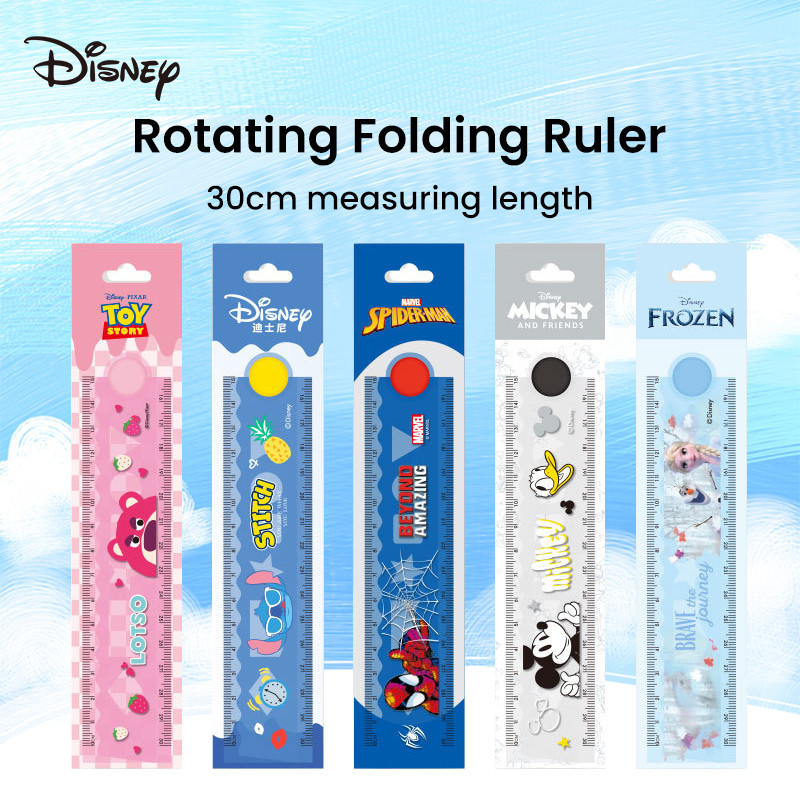 Disney Rotating Folding Ruler 30CM | Shopee Malaysia