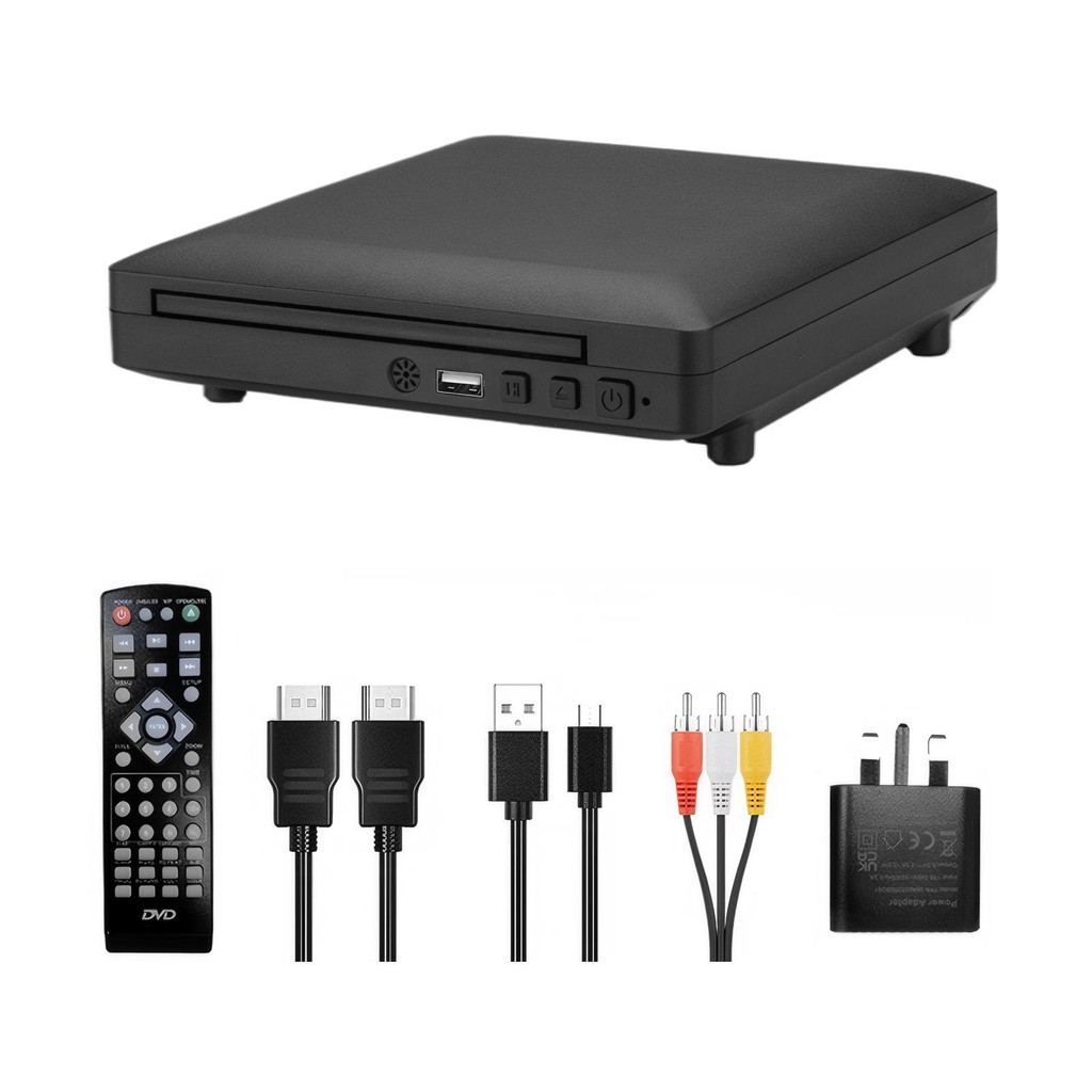 Smart Functionality DVD Player For Smart TV Enhanced Clarity Dual