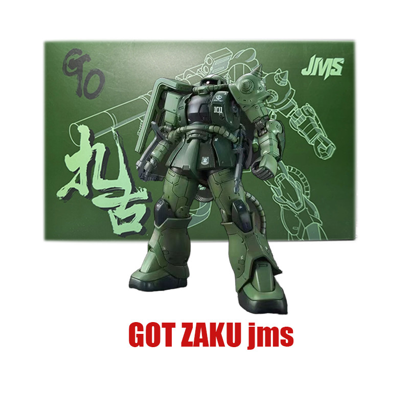 ZakuⅡ MS-06C GOT Zaku HG 1/144 Gundam Action Figure Model Assembly Toys ...