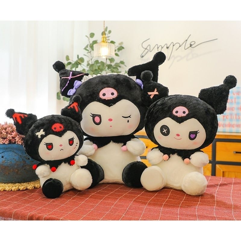 Demon Kuromi Plushie 75cm Kuromi Toys Large Size Gift For Girl Kuromi ...