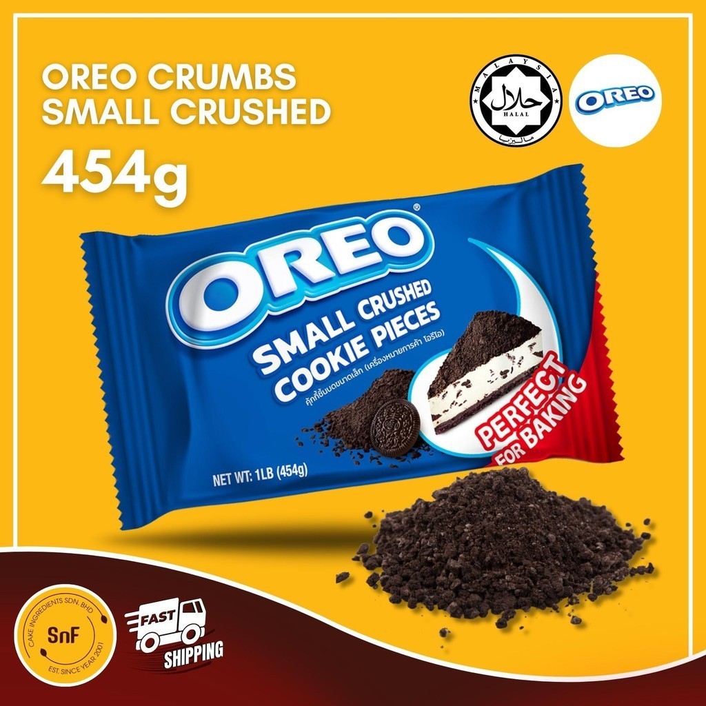 OREO Crumb Oreo Small Crushed Cookies Oreo Biscuit Oreo Topping 454g ...