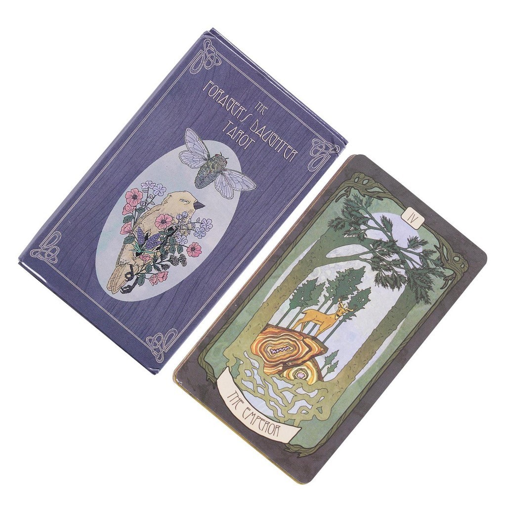 Wyspell Classic Tarot Cards With Guide Book - 78 Gold Tarot Cards For Beginners - Original Tarot Deck With Guidebook