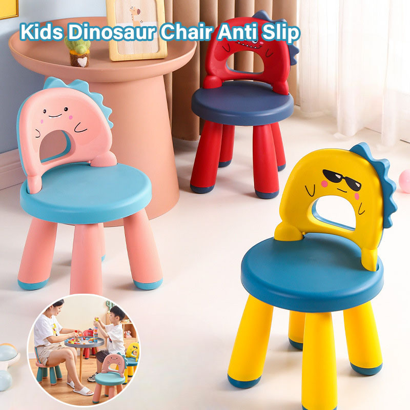 Kids Dinosaur Chair Anti Slip Quality Assurance Learning Chair Kids ...