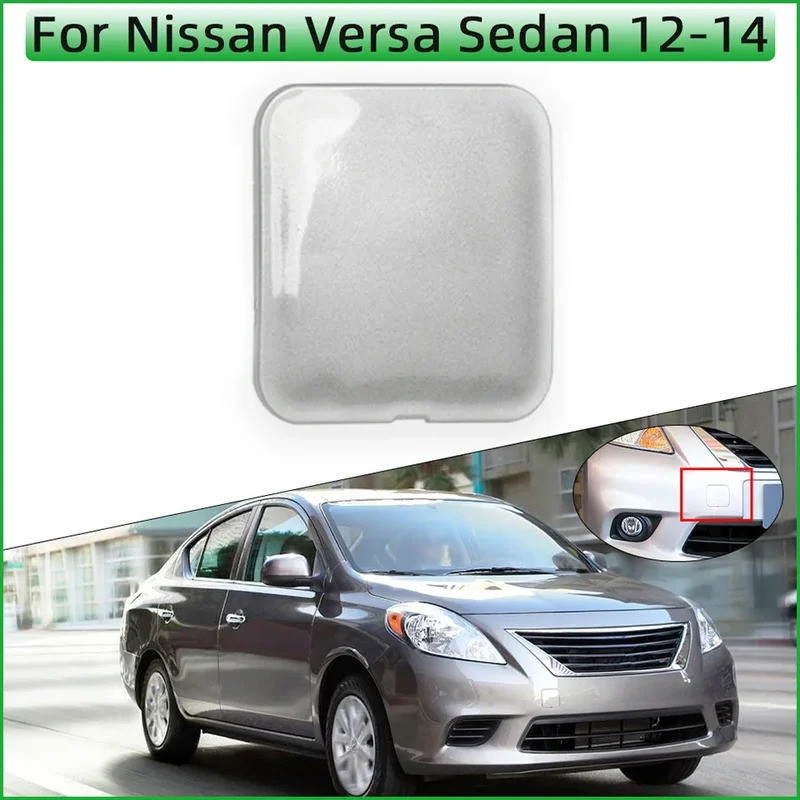 Front Left Bumper Tow Hook Cover Cap For Nissan Versa Sedan 2012-2014 - 622A0-3BA0H