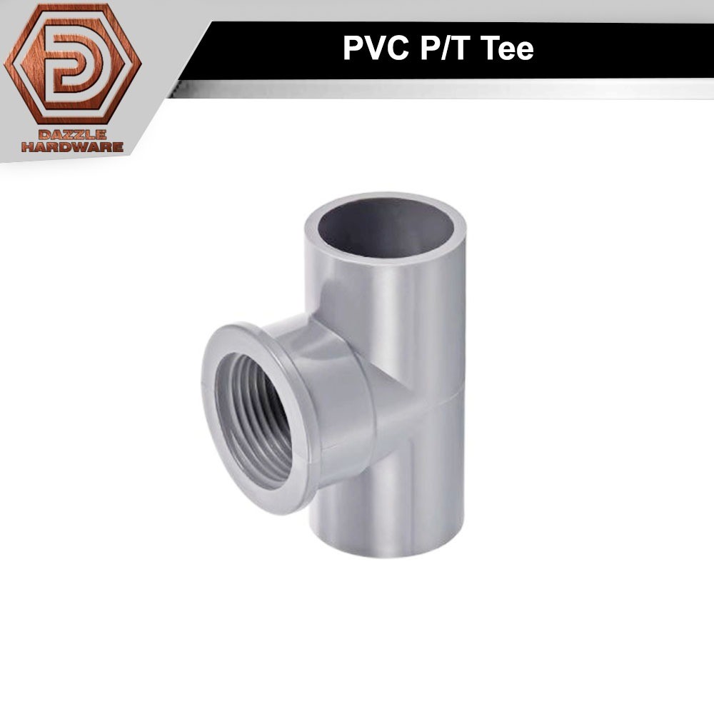 PVC P/T Tee 1/2