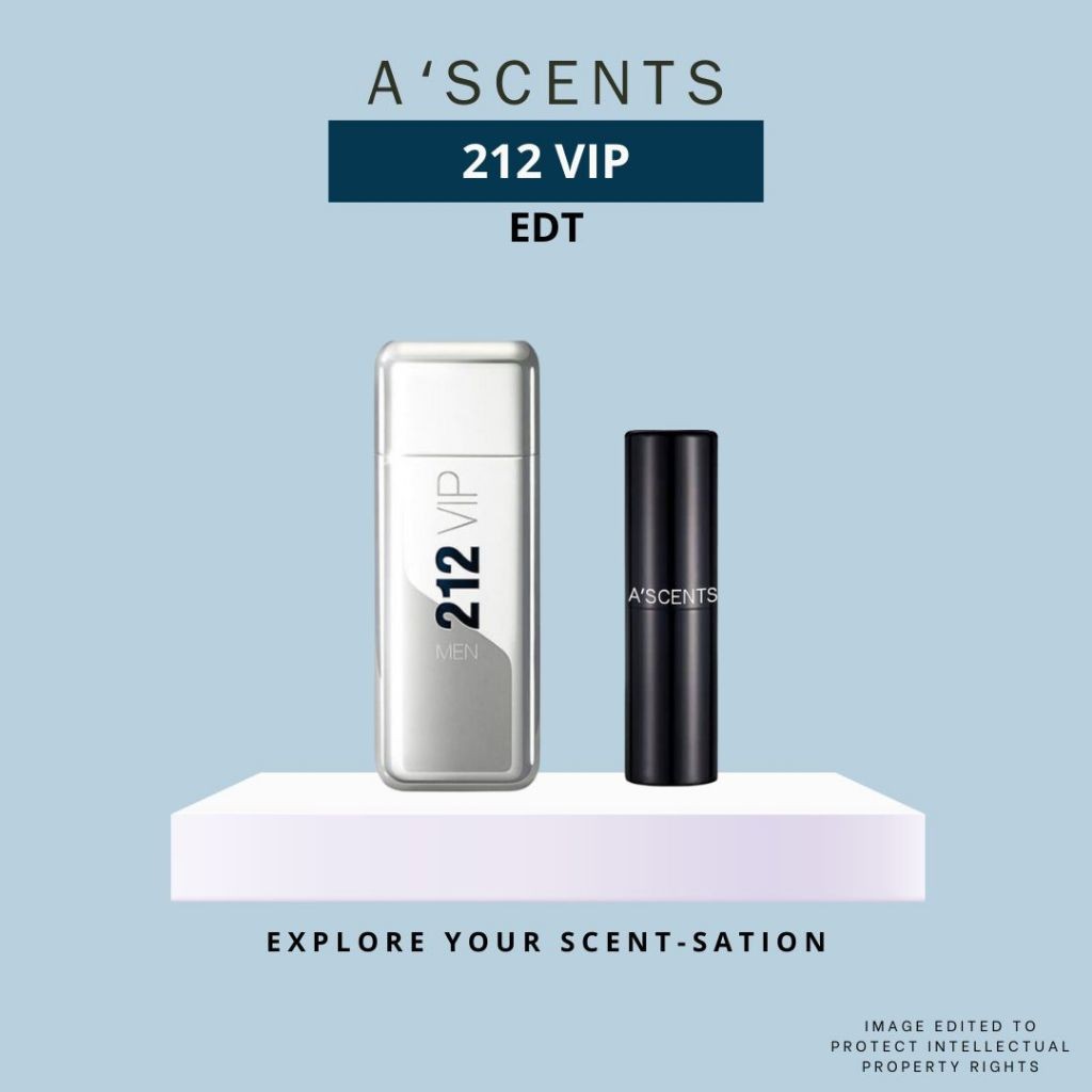 [Decant] CH 212 VIP Men (For Him) | Original Perfume | Shopee Malaysia
