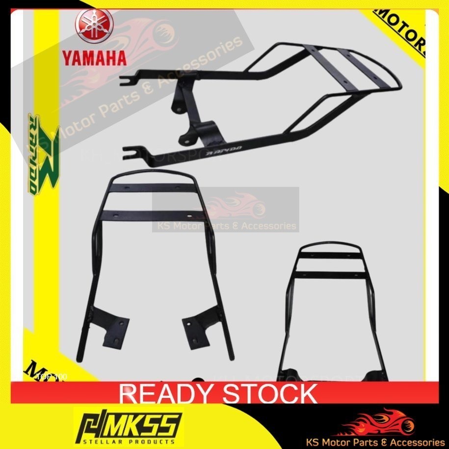 YAMAHA Y15 Y15ZR MONO RACK FOR DELIVERY BAG AND GIVI BOX 100% ORIGINAL ...