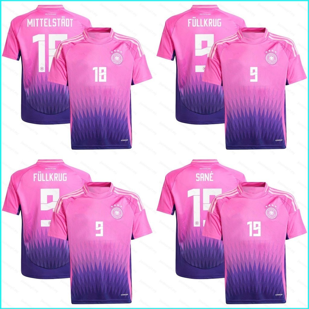 my 20242025 European Cup Germany Mittelstadt Fullkrug Sane away Jersey Football Tshirts Child