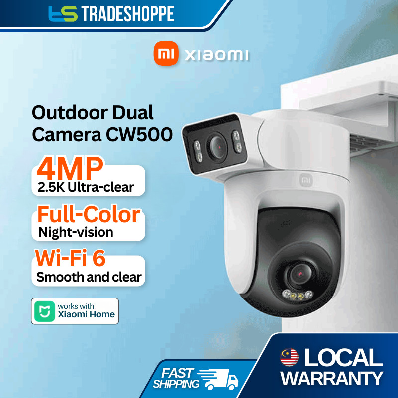 [ CHINA VERSION ] Xiaomi Outdoor Camera CW500 Dual Camera version | 4MP ...