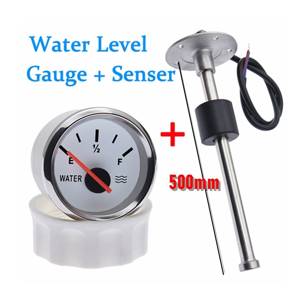 52mm Water Level Gauge & Water Level Sensor Water Tank Level Indicator ...