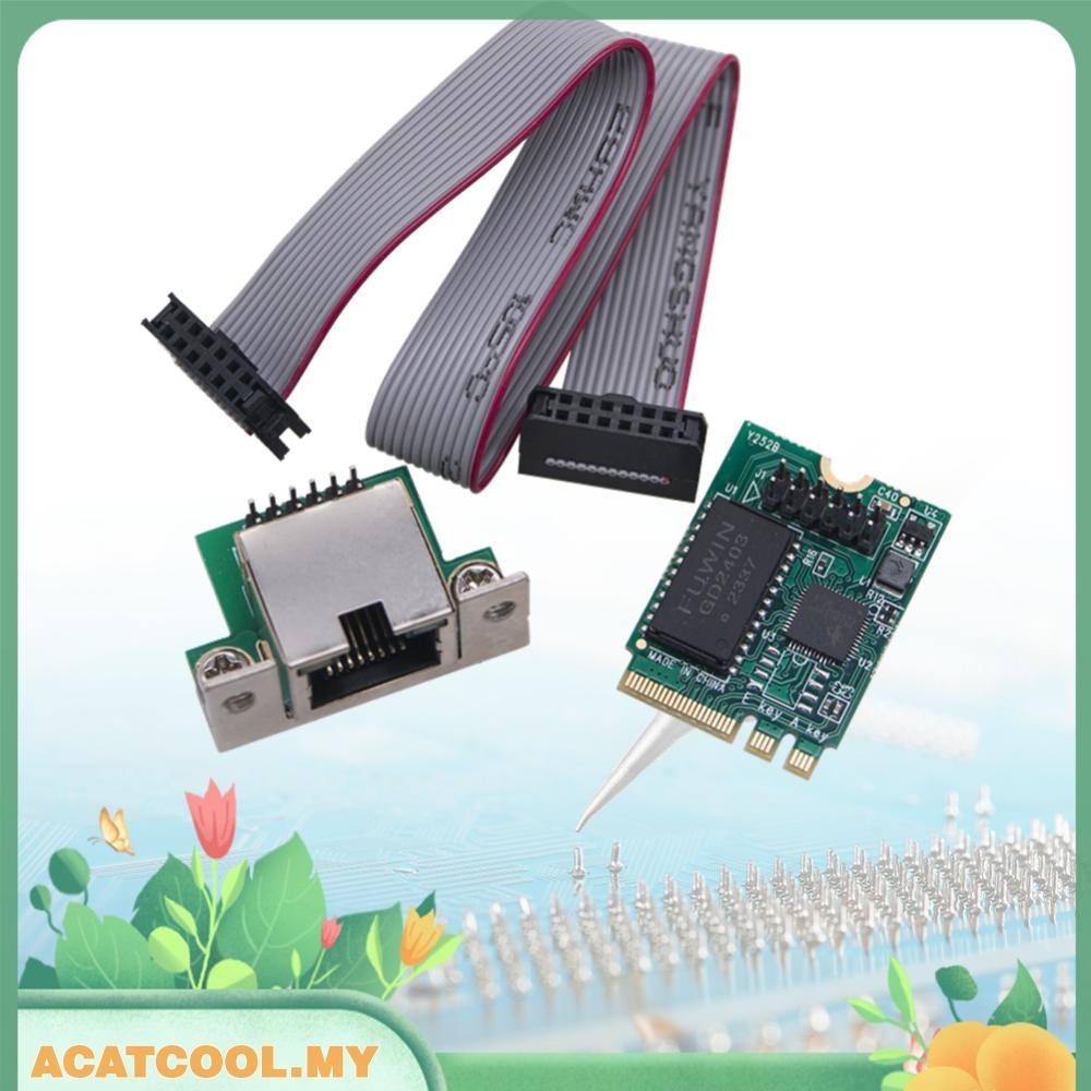 [Acatcool.my] M.2 Network Card 2.5G M.2 A+E to Gigabit Ethernet Card ...