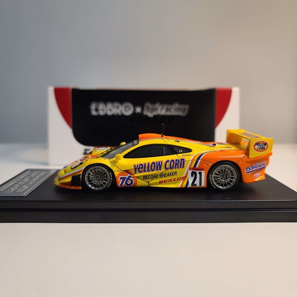 Hpi 1/43 McLaren F1 GTR JGTC Alloy Racing Car Model Joint Ebbro ...