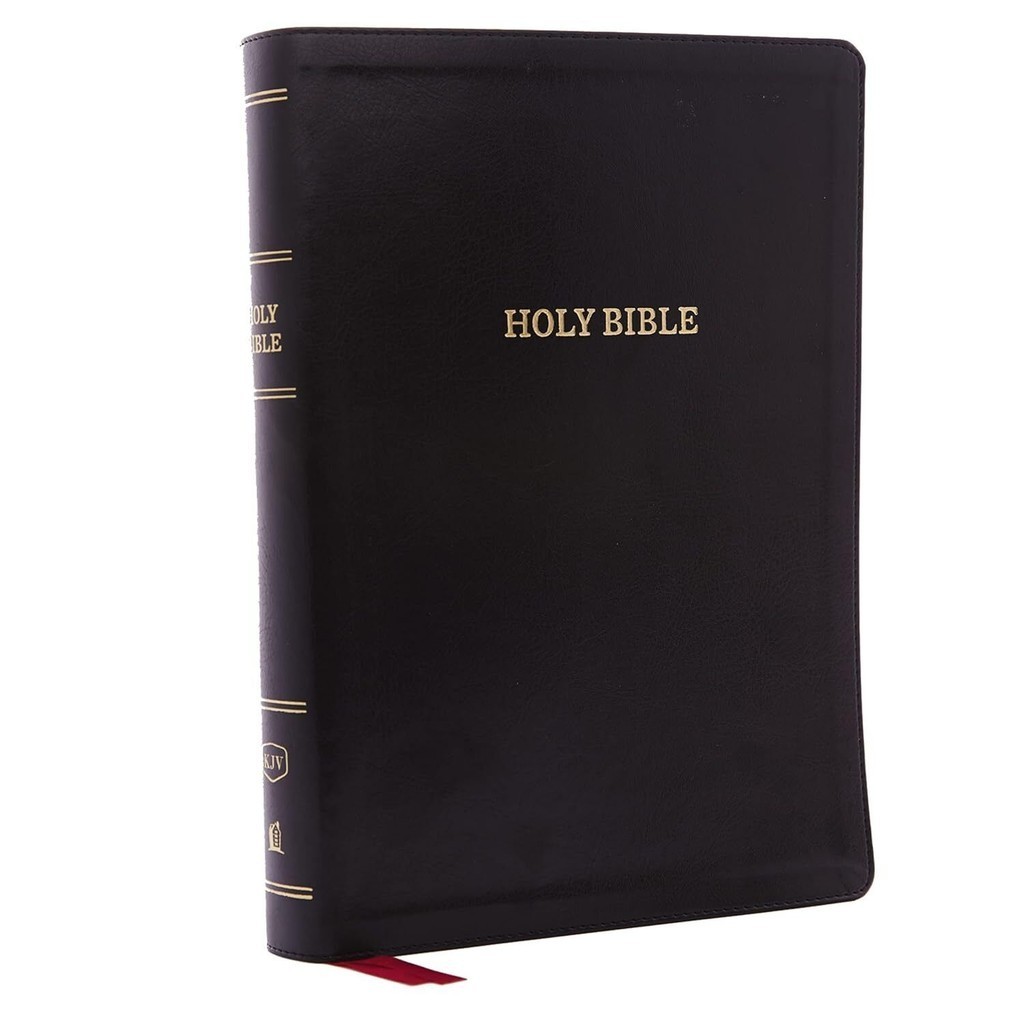 KJV- Super Giant Print Holy Bible | Deluxe Black Leathersoft | Shopee ...