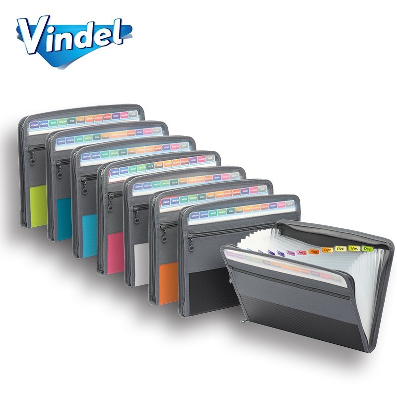 Expanding File folder、Folder fail 、File folder A4 Size 、13 Pockets ...