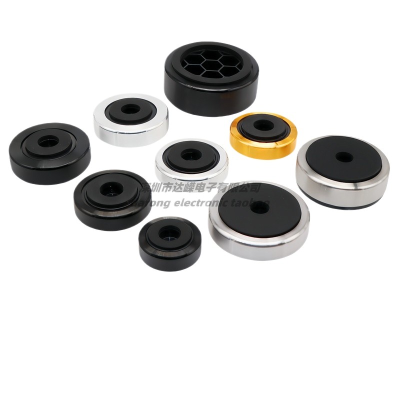 30/40/45/50/61mm Amplifier Aluminum Foot Pad Machine Foot Decoder Audio ...