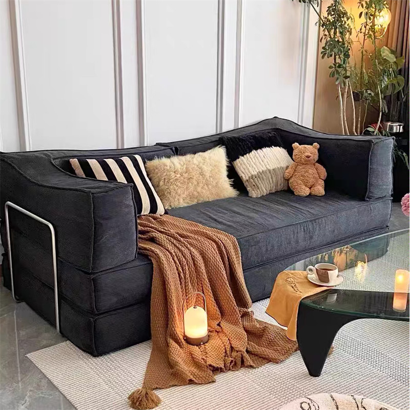 Recliner Compression Sofa Living Room Multifunctional Bedroom Simple ...