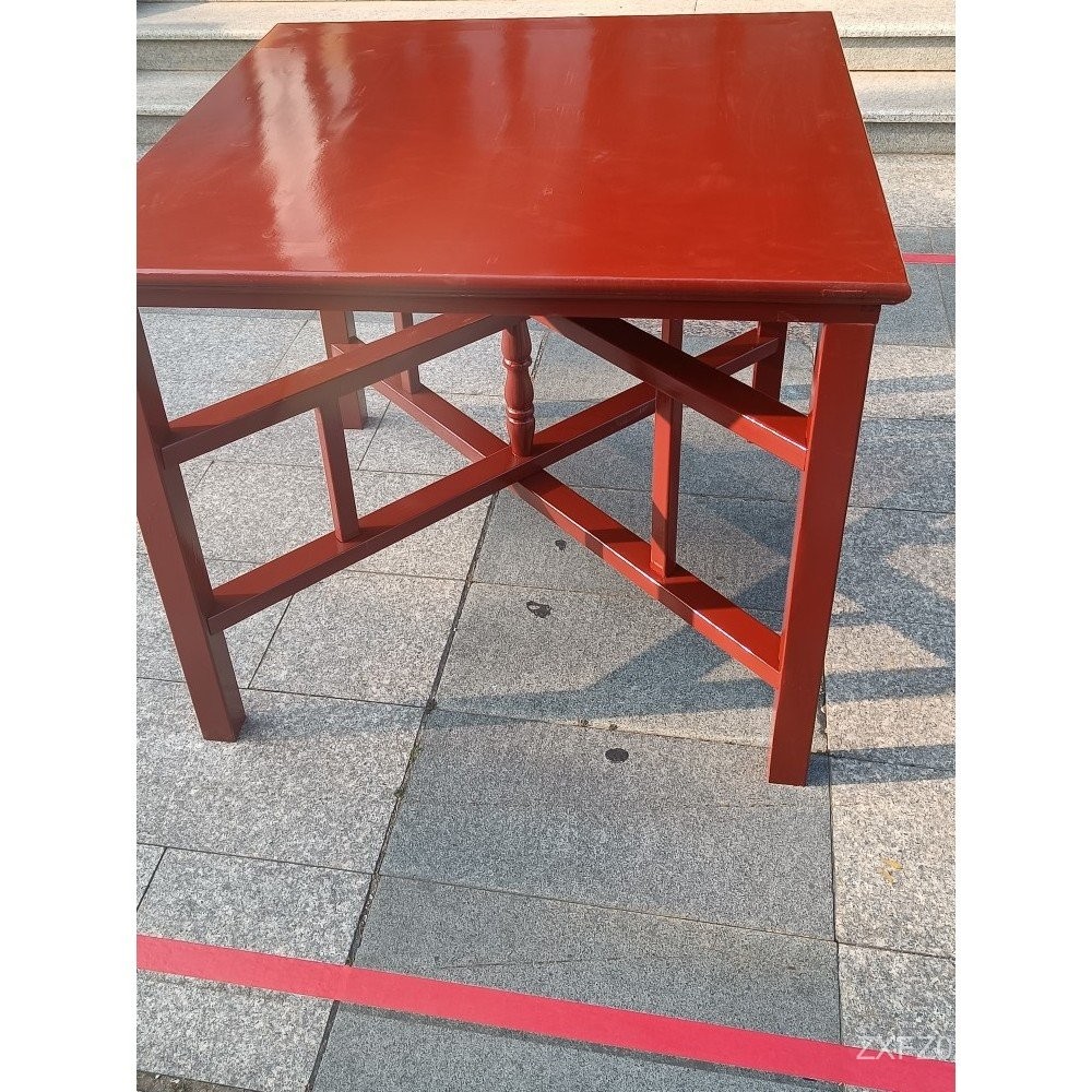 Folding Table Old-fashioned Temple Table for Table God Worship my ...