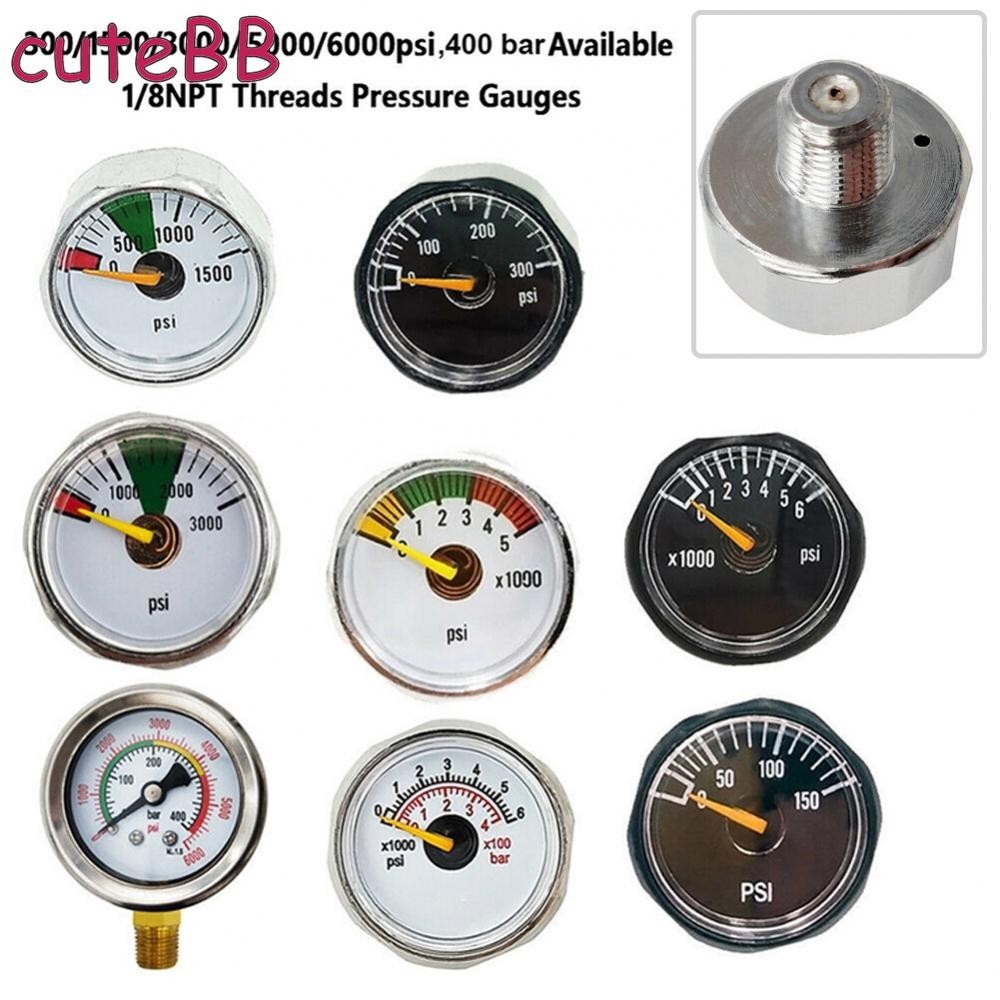 -New In April-Paintball Air Torch PCP Barometer Mini Manometer 1/8 NPT ...