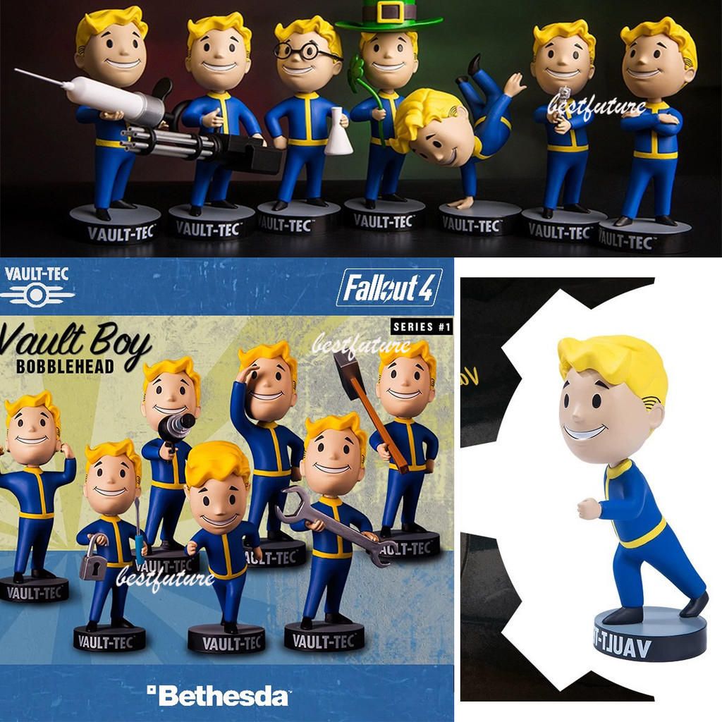 Action Figure Fallout 4 Figurines Fallout Vault Boy Pip Boy Model Doll ...