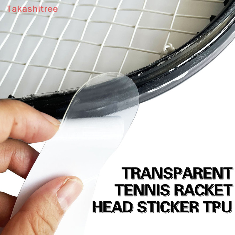 (Takashitree) Transparent Tennis Racket Head Protector To Prevent The ...