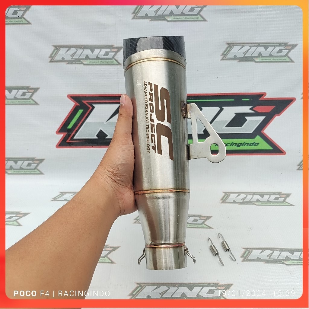 Slinser Exhaust racing sc project s1 Neple inlet 50/51mm University ...