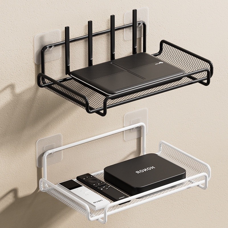 Multifunctional WIFI Router Shelf Stand Wall-mounted TV Screen Top ...
