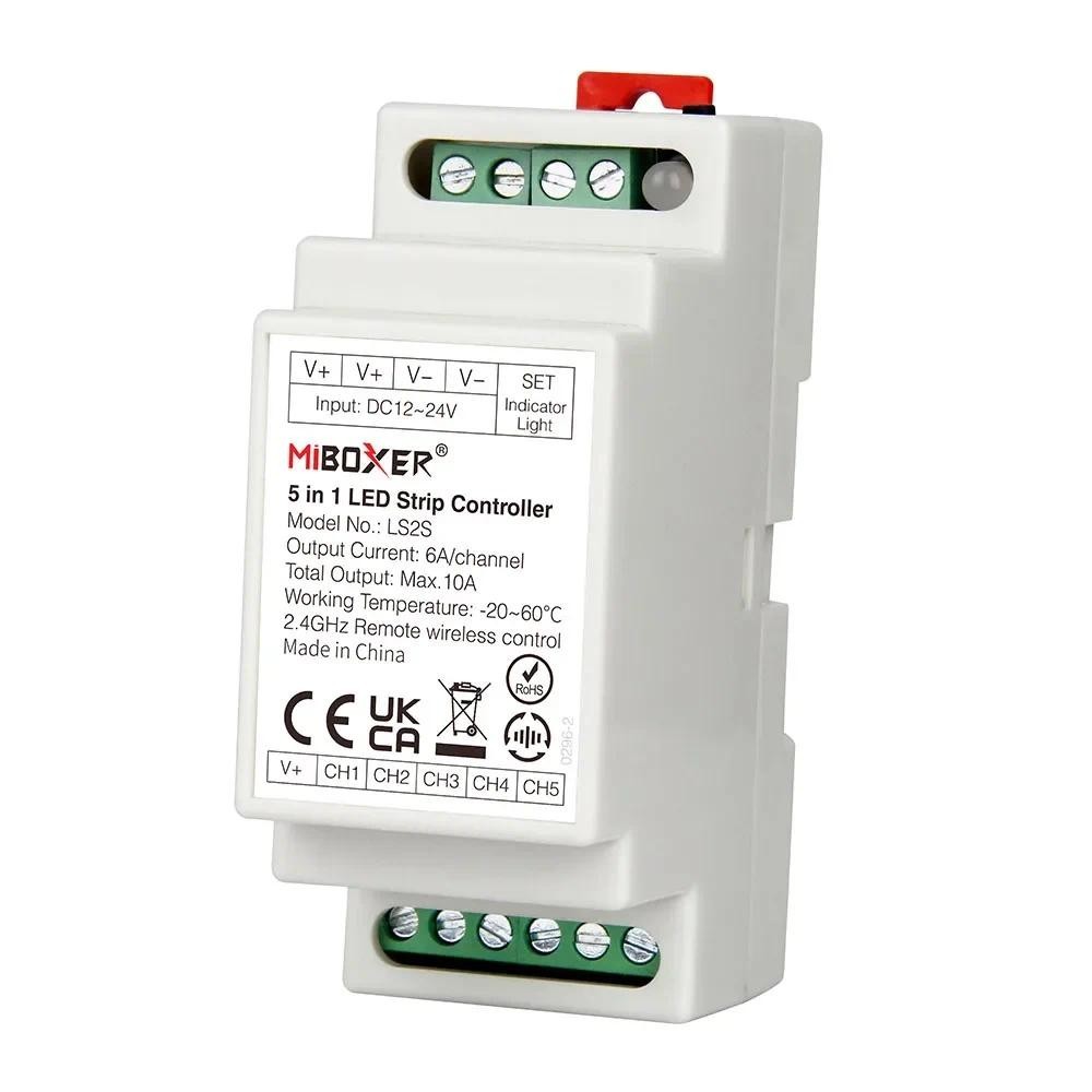 miboxer-2-4g-dc12v-24v-ls2s-5-in-1-din-smart-led-strip-controller