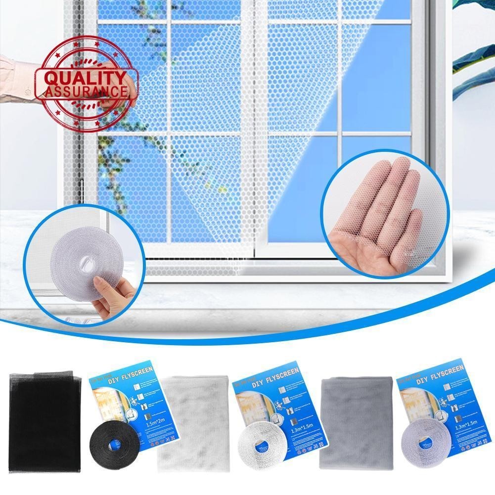 Selfinstalled Mosquitoproof Window Screen With Invisible Velcro ...