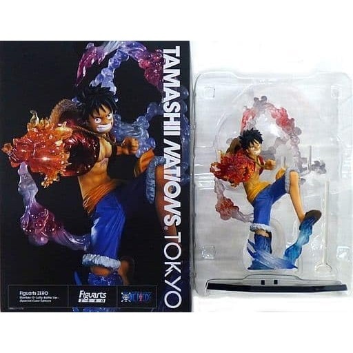 BANDAI Figuarts ZERO Monkey D. Luffy -Battle Ver. Gum-Gum Fire Pistol ...