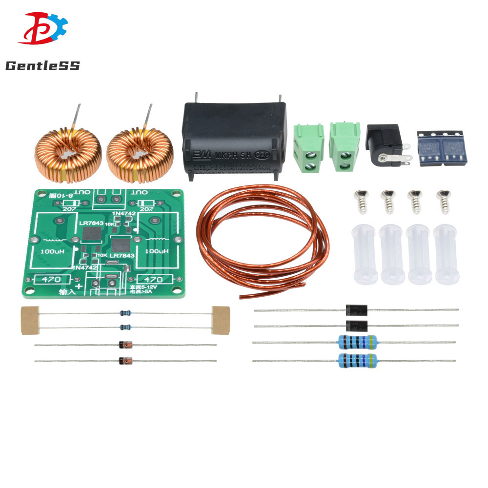 Mini ZVS Tesla High Voltage Generator High Frequency Induction Heater ...