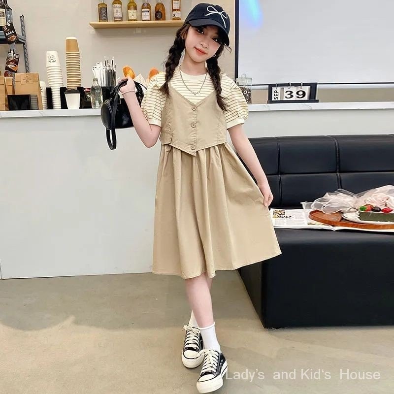 Girls Skirts Children Summer Clothes 2024 New Style Children's Clothing ...