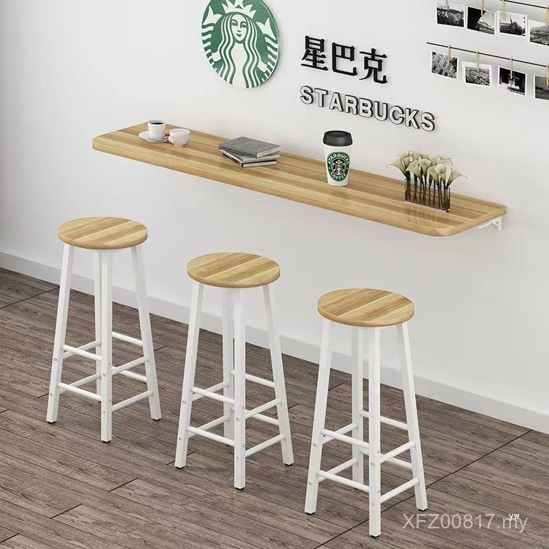 Bar Cafe Bar Table Restaurant Milk Tea Shop Folding Simple Narrow Table ...