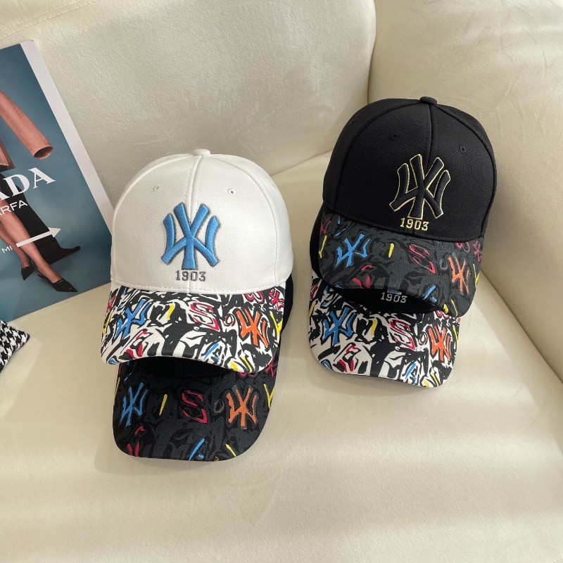 Wy Letter Embroidered Baseball Cap Street Fashion Hip Hop Graffiti Cap ...