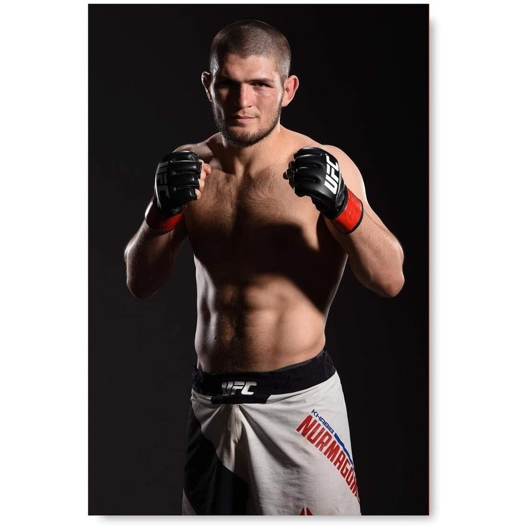 Khabib Nurmagomedov Poster Wall Art for Home Photo of Boxer Interior ...