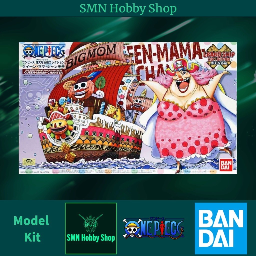 Add some new One Piece ships to your fleet with these new model kits! We've got the Queen Mama Chanter, or Garp's Marine Ship