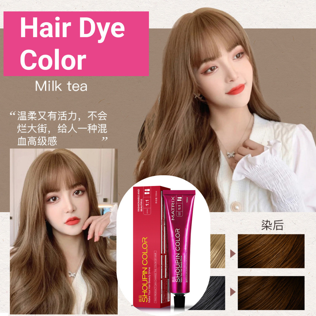 Hair Color Hair Bleach Hair Dye Permanent Color Pewarna Rambut Die ...