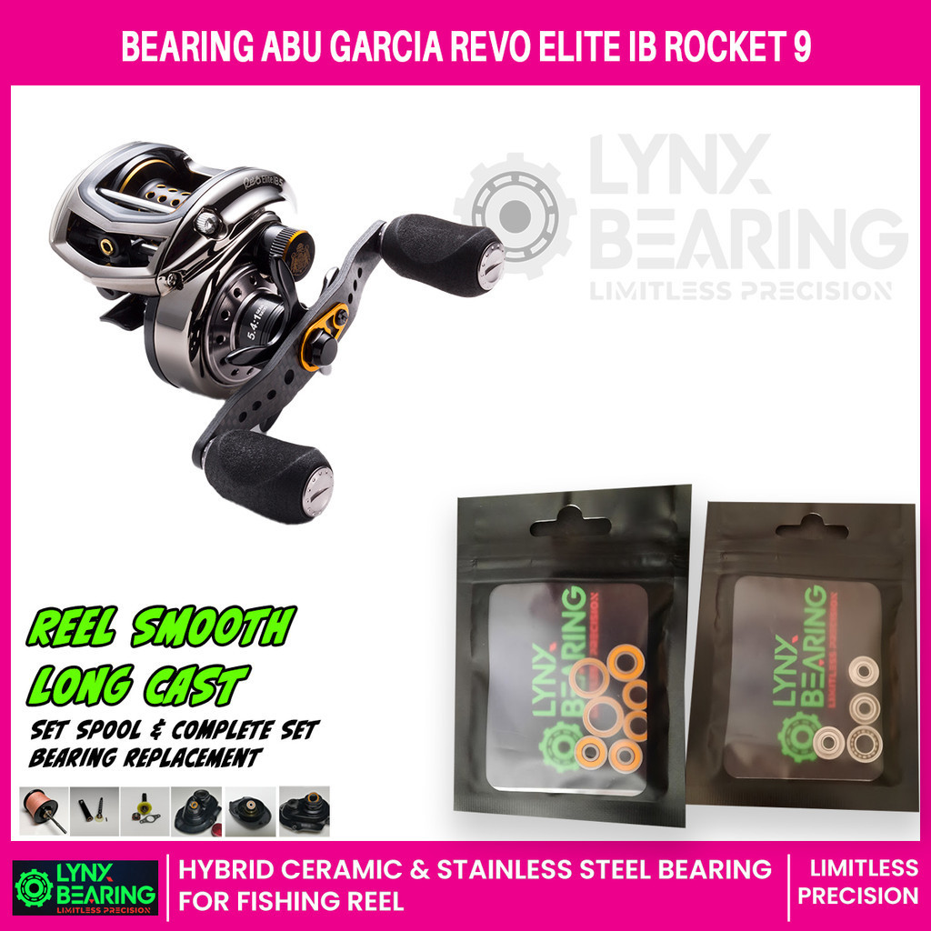 REVO ELITE IB ROCKET9 LH 左ハンドル Lynx Bearing Abu Garcia Revo