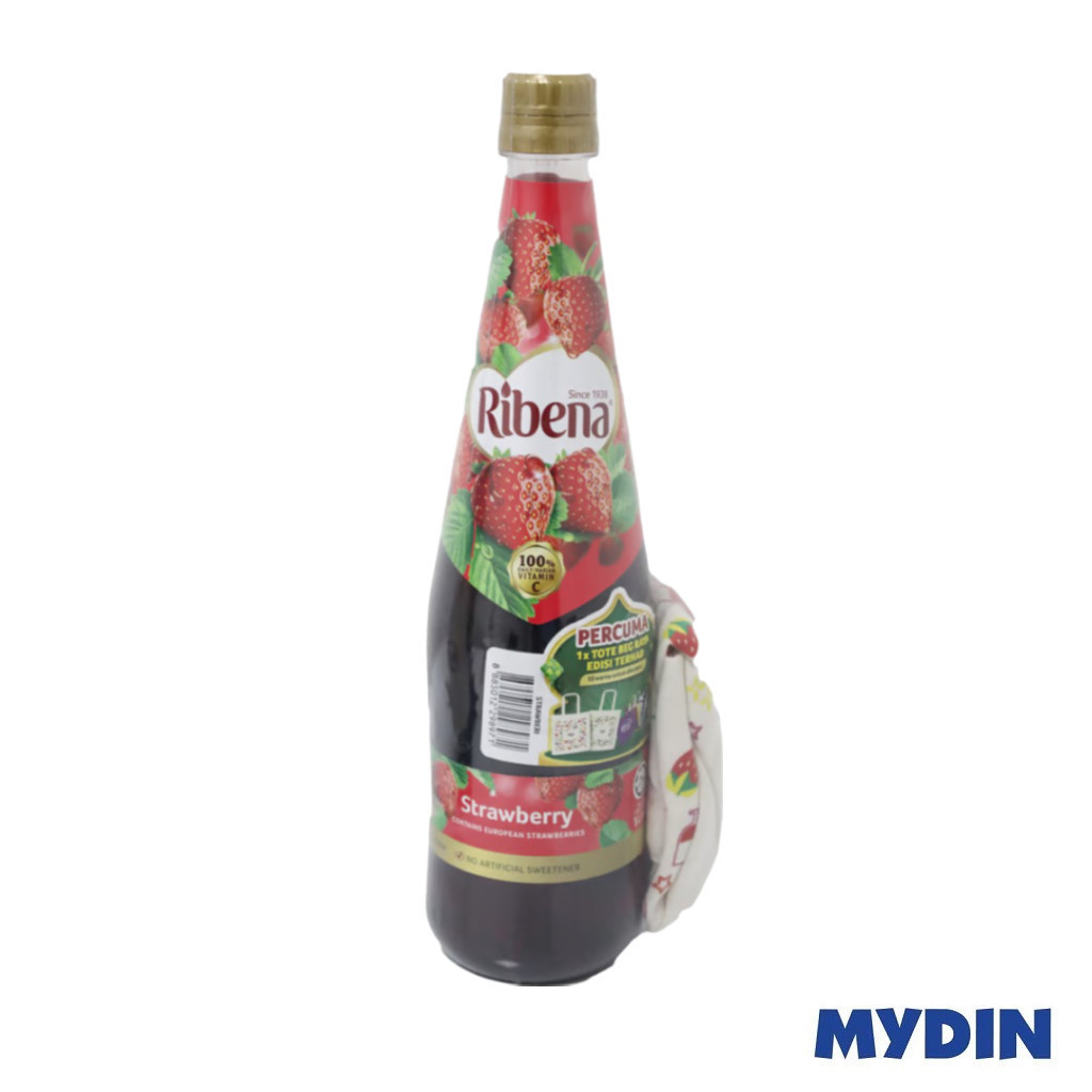 Ribena Concentrate Strawberry (1L) FOC Tote Bag | Shopee Malaysia