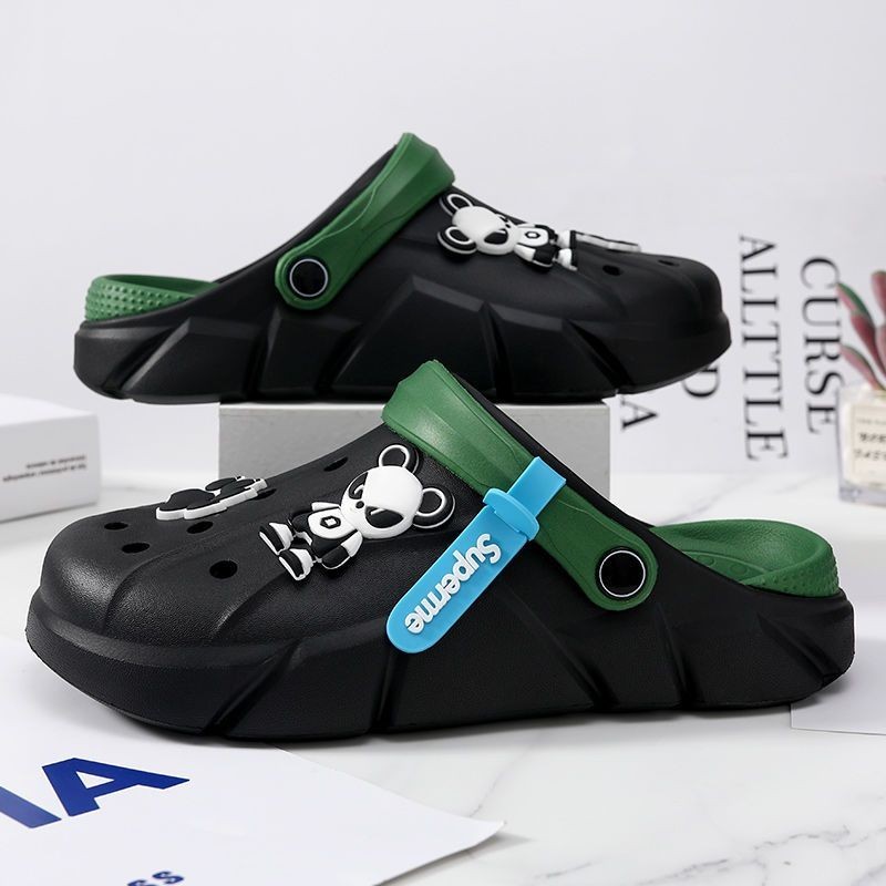 Men's Sandals New Hole Shoes Summer Anti slip and Wear resistant ...