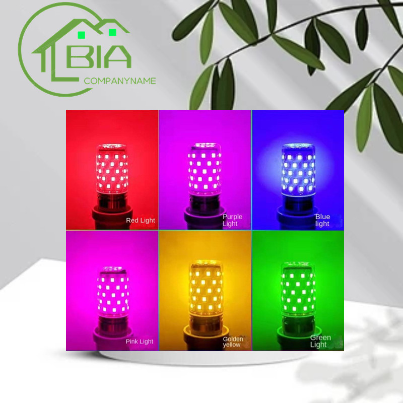 OIMG BIA Photo Supplement LED Colour Bulb - Powder/Blue/Red/Purple ...