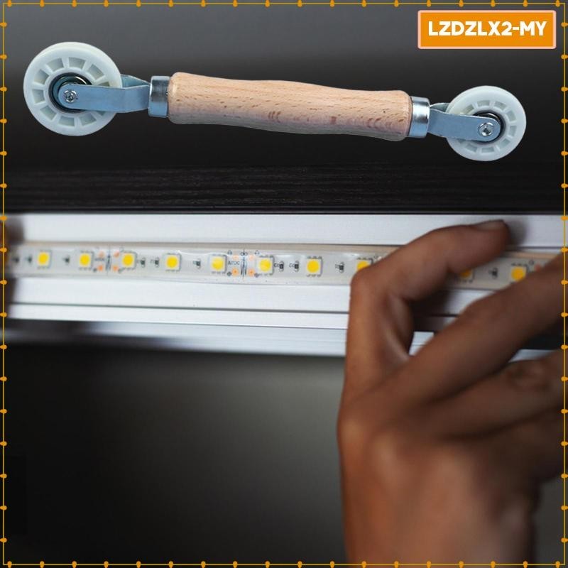 [Loviver] LED Strip Channel Roll Tool, U Wheel, LED Strip Roll Tool ...