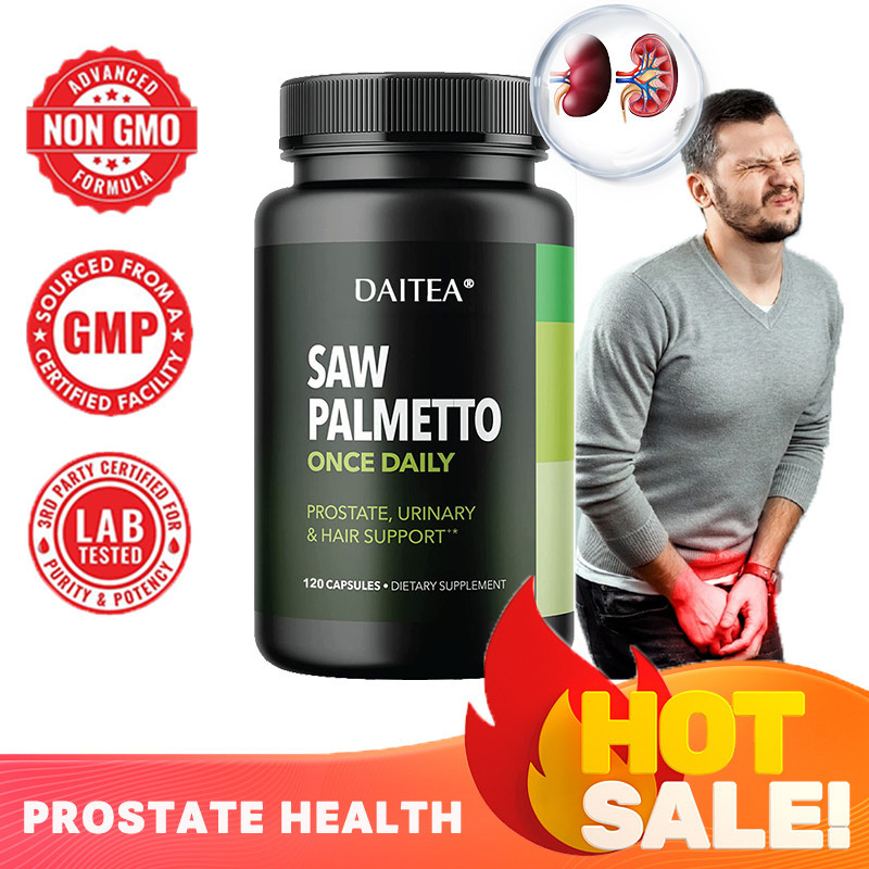 View of Saw Palmetto Prostate Supplement for Men | Men's Health | Endurance ...