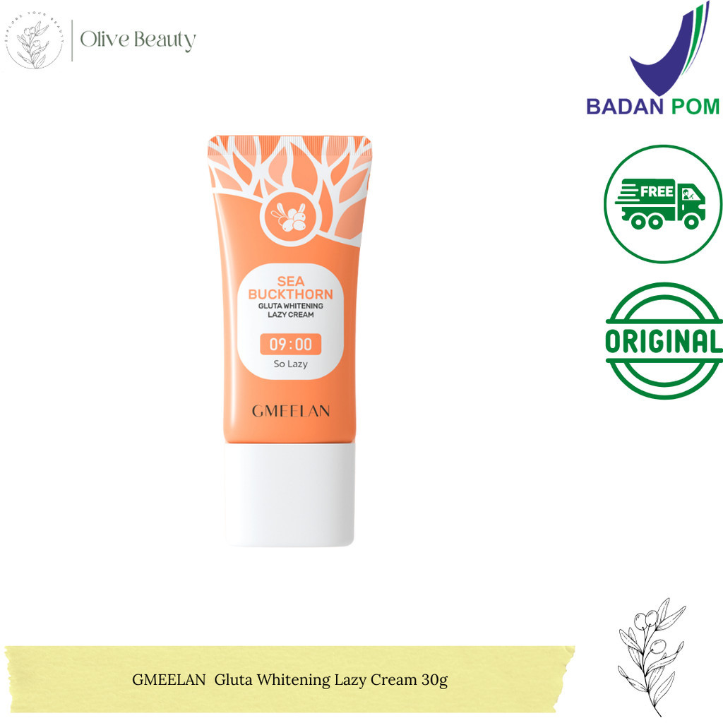 Gmeelan Gluta Whitening Lazy Cream 30g Shopee Malaysia