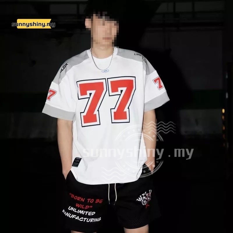 Nfl Jersey Custom Name Football Shirt Baju Hijau Lelaki Sublimation Classic Sports T shirt 77 Rugby Basketball Hip Hop Jersey Men s and Women s T shirts Hip Hop Street Shopee Malaysia