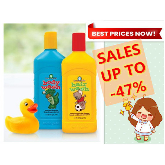 Koala Pals Conditioning TearFree Hair Wash/Koala Pals® TearFree Body